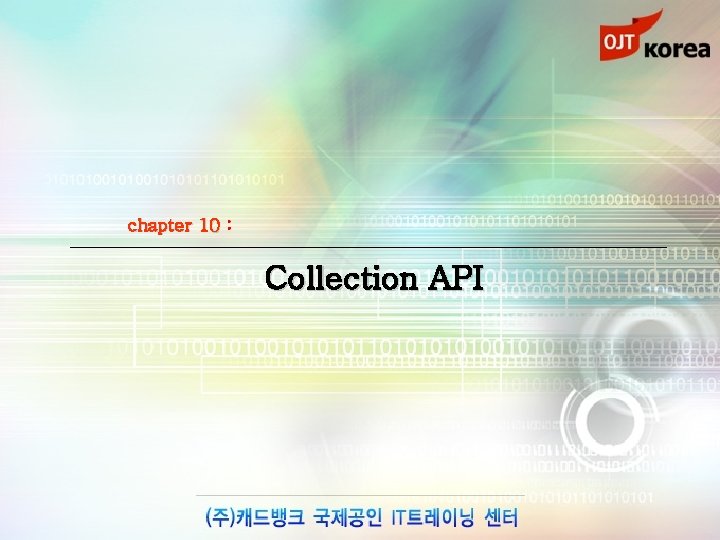 chapter 10 : Collection API 