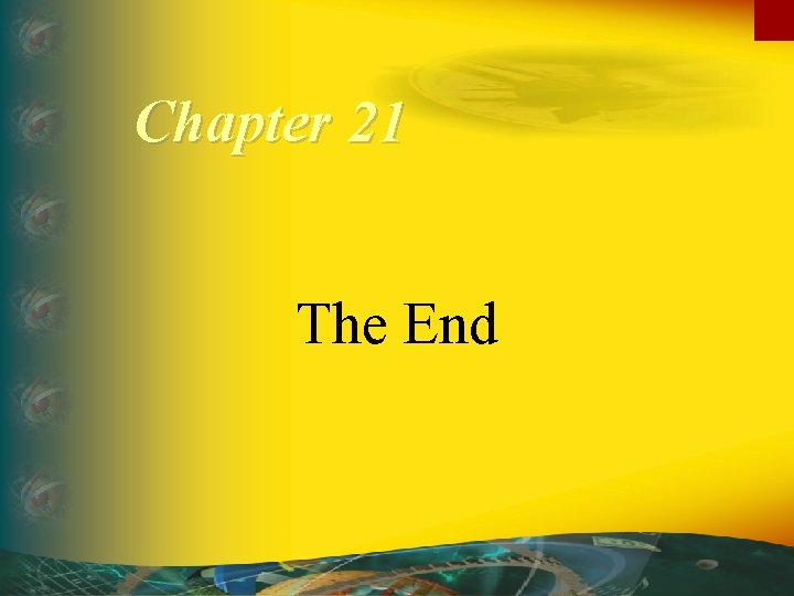 Chapter 21 The End 