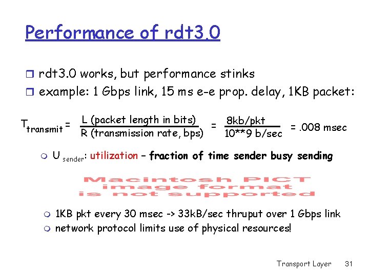 Performance of rdt 3. 0 r rdt 3. 0 works, but performance stinks r