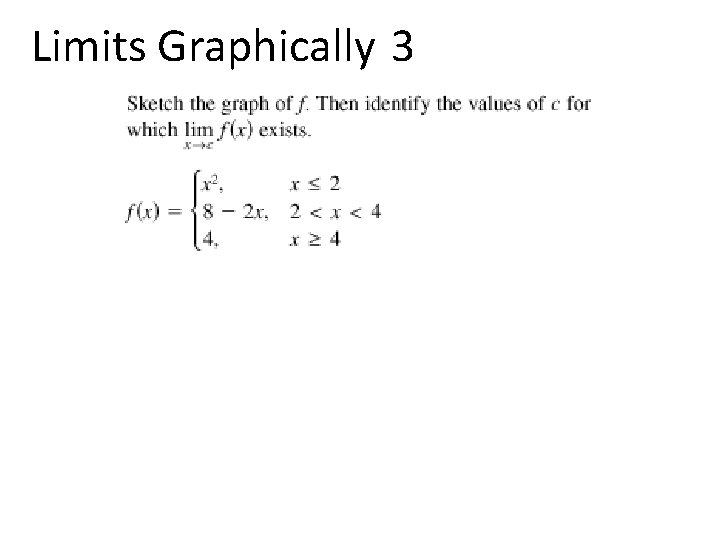 Limits Graphically 3 