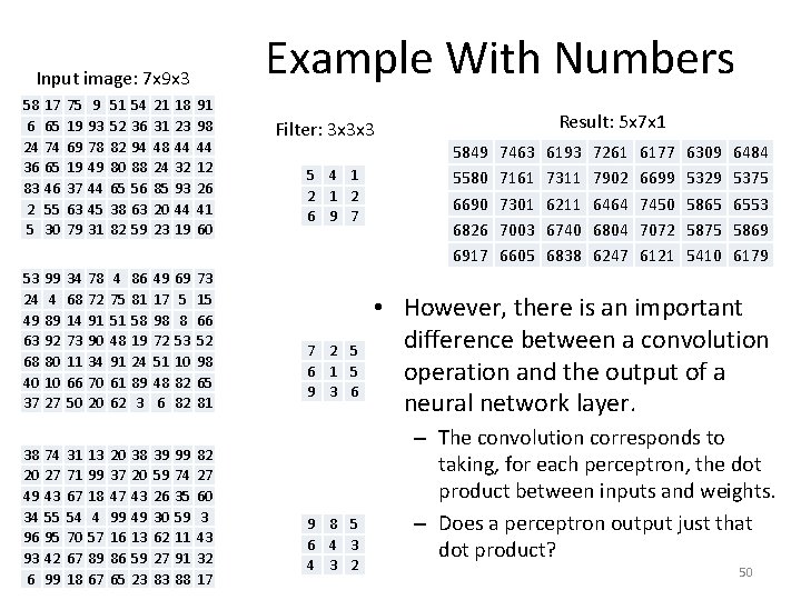 Example With Numbers Input image: 7 x 9 x 3 58 6 24 36