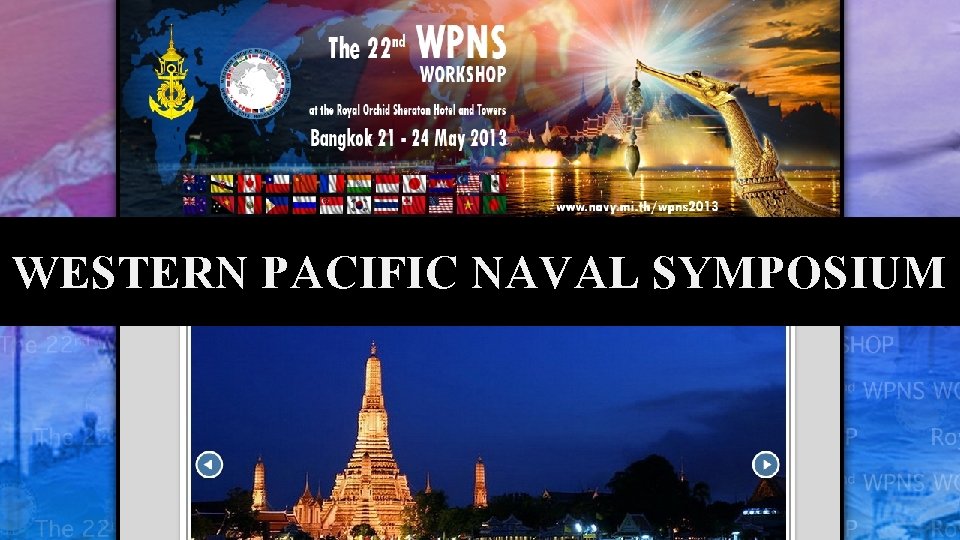 WESTERN PACIFIC NAVAL SYMPOSIUM 