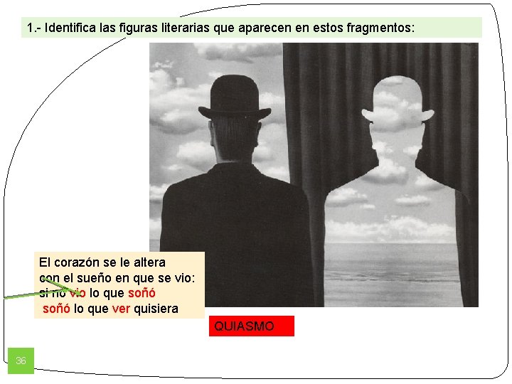 1. - Identifica las figuras literarias que aparecen en estos fragmentos: El corazón se 1. - Identifica las figuras literarias que aparecen en estos fragmentos: El corazón se