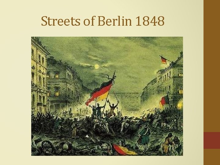 Streets of Berlin 1848 