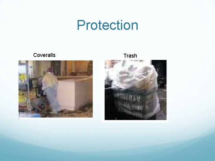 Protection Coveralls Trash 