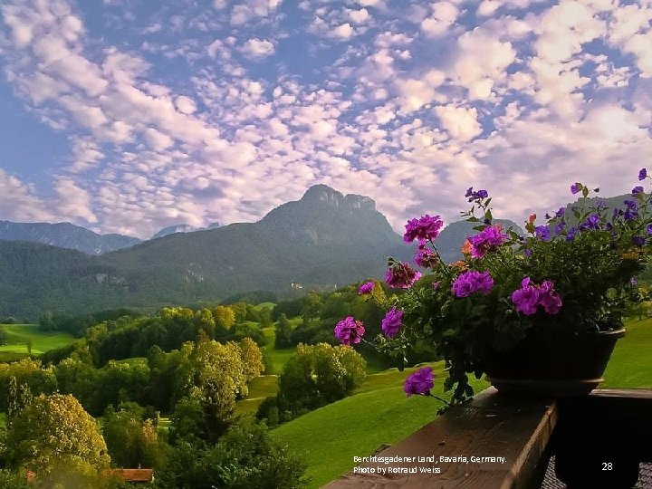 Berchtesgadener Land, Bavaria, Germany. Photo by Rotraud Weiss 28 