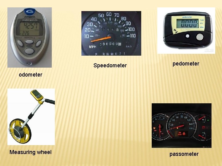 Speedometer pedometer odometer Measuring wheel passometer 