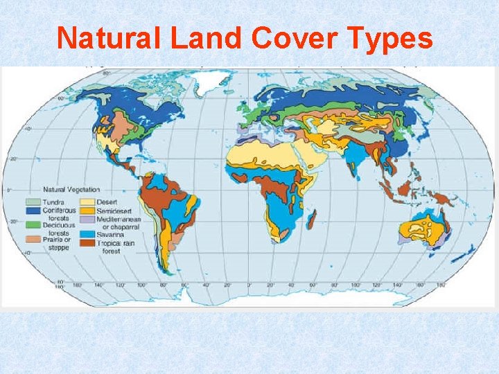 Natural Land Cover Types 