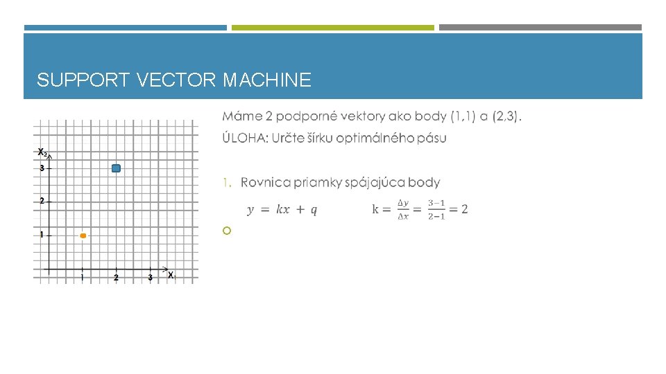 SUPPORT VECTOR MACHINE 
