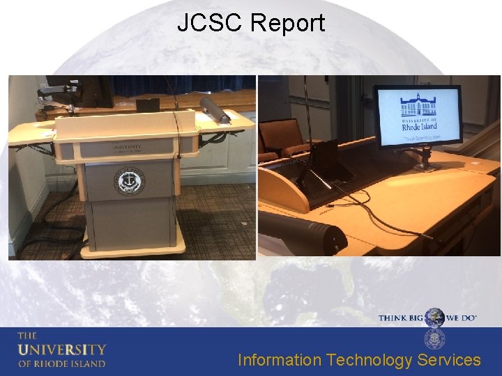 JCSC Report Information Technology Services 