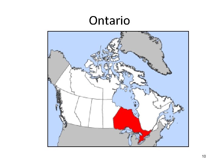 Ontario 10 