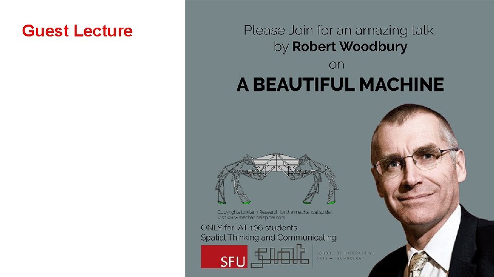 Guest Lecture Guest Lecture