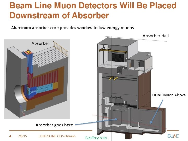 6 Aug 11, 2015 KT Mc. Donald Geoffrey. DUNE Mills. Near Detector Nu. Fact