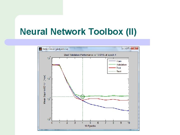 Neural Network Toolbox (II) 