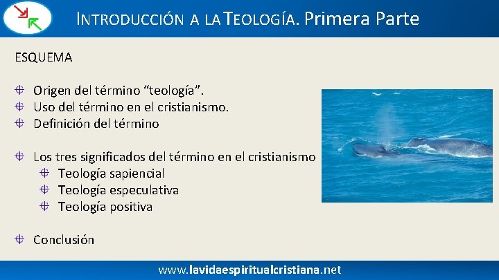 INTRODUCCIÓN A LA TEOLOGÍA. Primera Parte ESQUEMA Origen del término “teología”. Uso del término