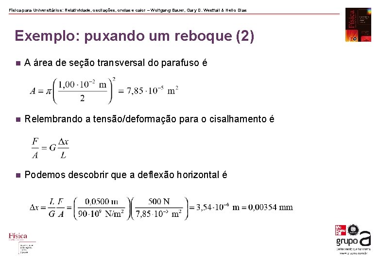 Física para Universitários: Relatividade, oscilações, ondas e calor – Wolfgang Bauer, Gary D. Westfall