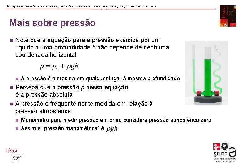 Física para Universitários: Relatividade, oscilações, ondas e calor – Wolfgang Bauer, Gary D. Westfall