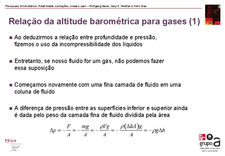 Física para Universitários: Relatividade, oscilações, ondas e calor – Wolfgang Bauer, Gary D. Westfall