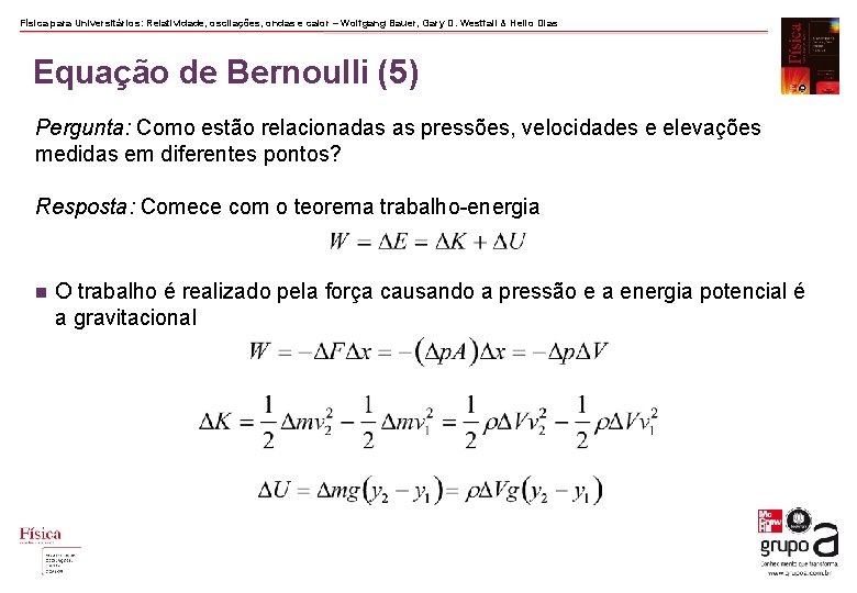 Física para Universitários: Relatividade, oscilações, ondas e calor – Wolfgang Bauer, Gary D. Westfall