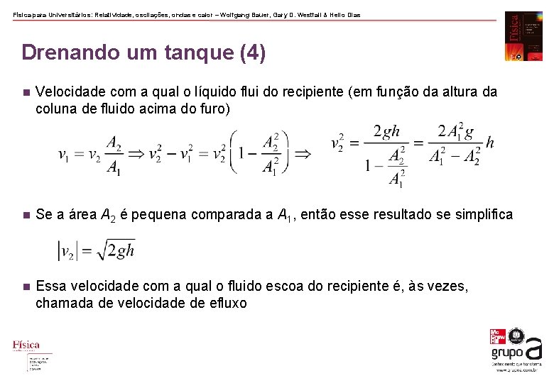 Física para Universitários: Relatividade, oscilações, ondas e calor – Wolfgang Bauer, Gary D. Westfall