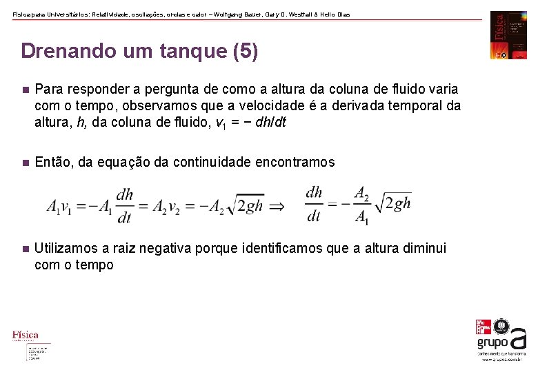 Física para Universitários: Relatividade, oscilações, ondas e calor – Wolfgang Bauer, Gary D. Westfall