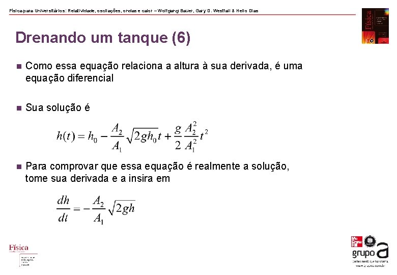 Física para Universitários: Relatividade, oscilações, ondas e calor – Wolfgang Bauer, Gary D. Westfall