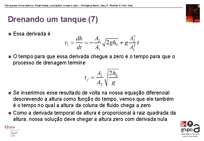 Física para Universitários: Relatividade, oscilações, ondas e calor – Wolfgang Bauer, Gary D. Westfall
