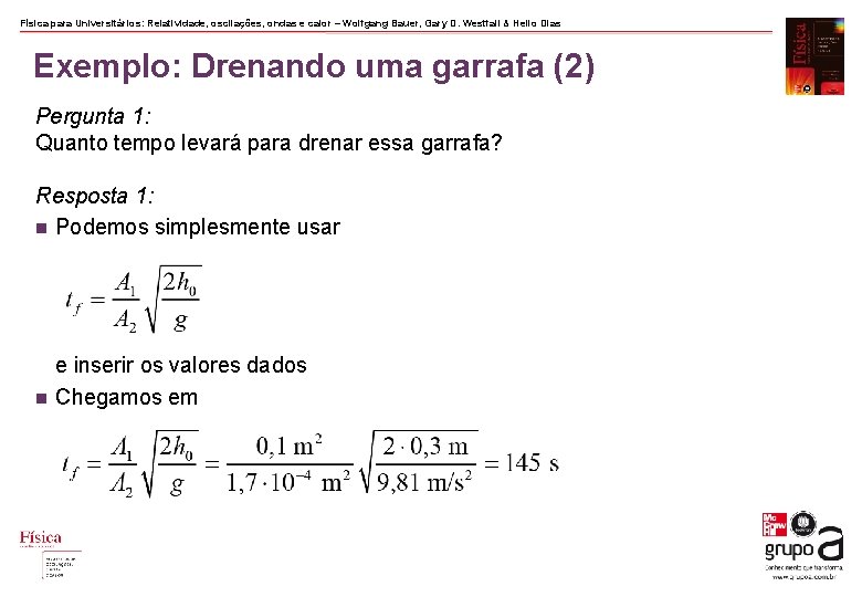 Física para Universitários: Relatividade, oscilações, ondas e calor – Wolfgang Bauer, Gary D. Westfall