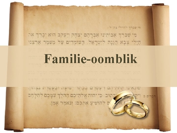 Familie-oomblik 