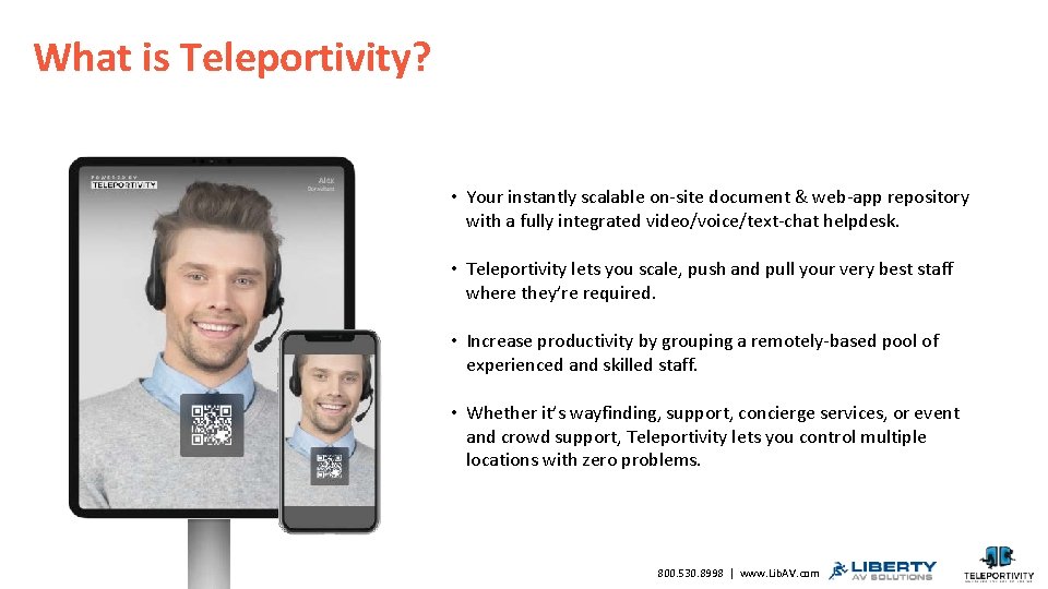 What is Teleportivity? • Your instantly scalable on-site document & web-app repository with a