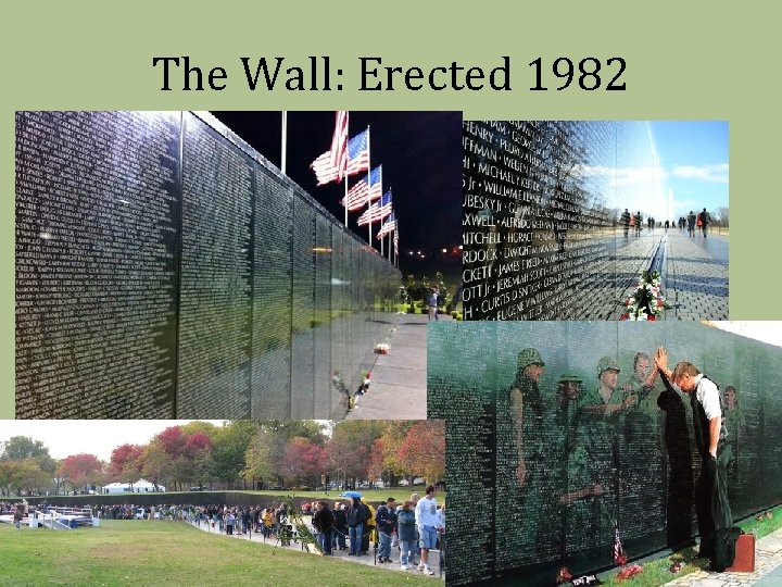 The Wall: Erected 1982 