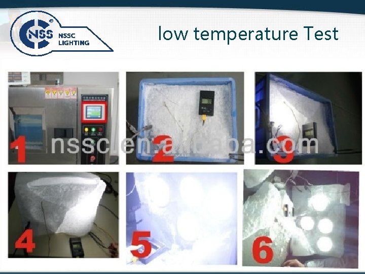 low temperature Test 