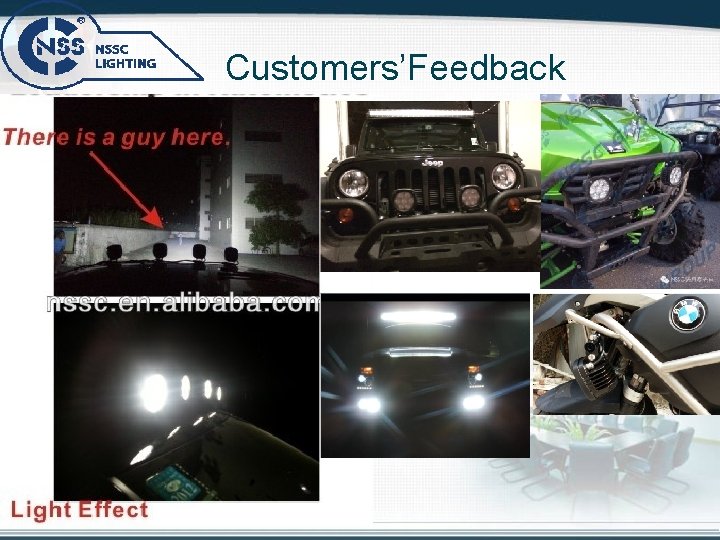 Customers’Feedback 