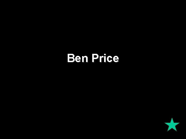 Ben Price 