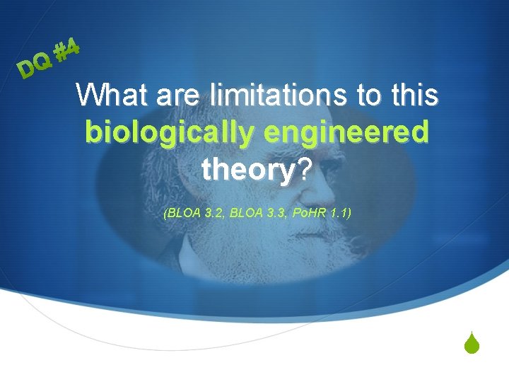 What are limitations to this biologically engineered theory? (BLOA 3. 2, BLOA 3. 3, What are limitations to this biologically engineered theory? (BLOA 3. 2, BLOA 3. 3,