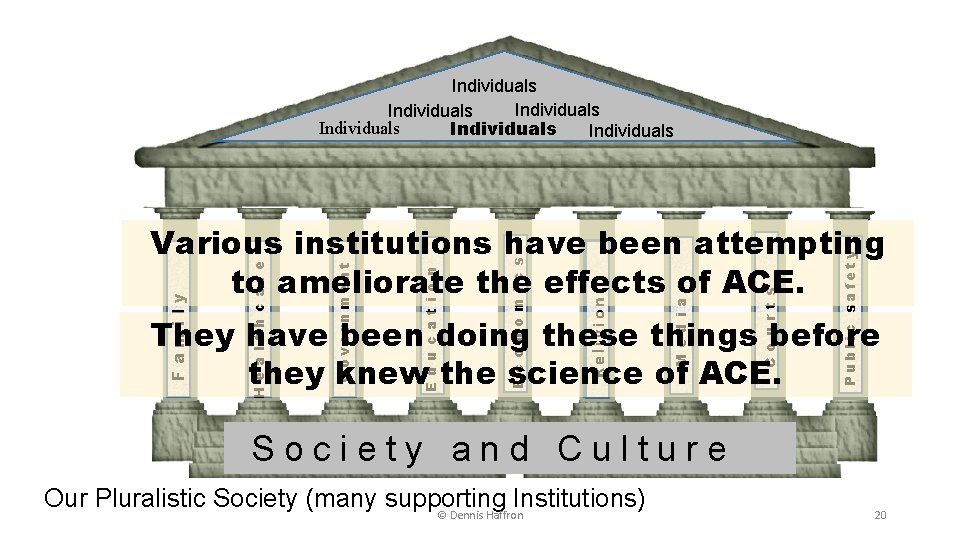 Individuals Individuals Society Public safety C o u r t s M e d