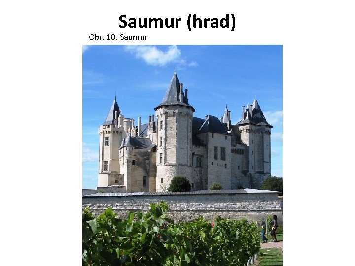 Saumur (hrad) Obr. 10. Saumur 