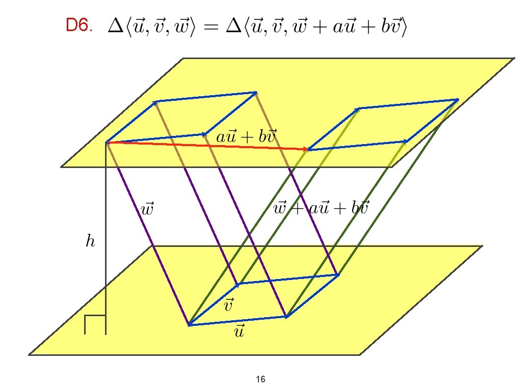 D 6. 16 