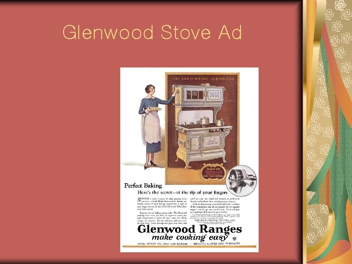 Glenwood Stove Ad 