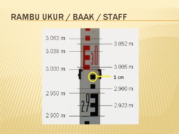 RAMBU UKUR / BAAK / STAFF RAMBU UKUR / BAAK / STAFF
