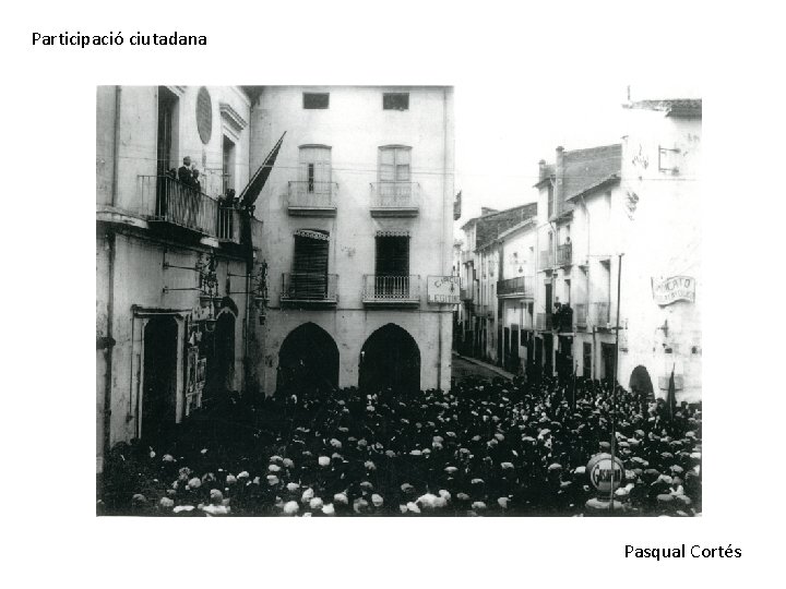 Participació ciutadana Pasqual Cortés 