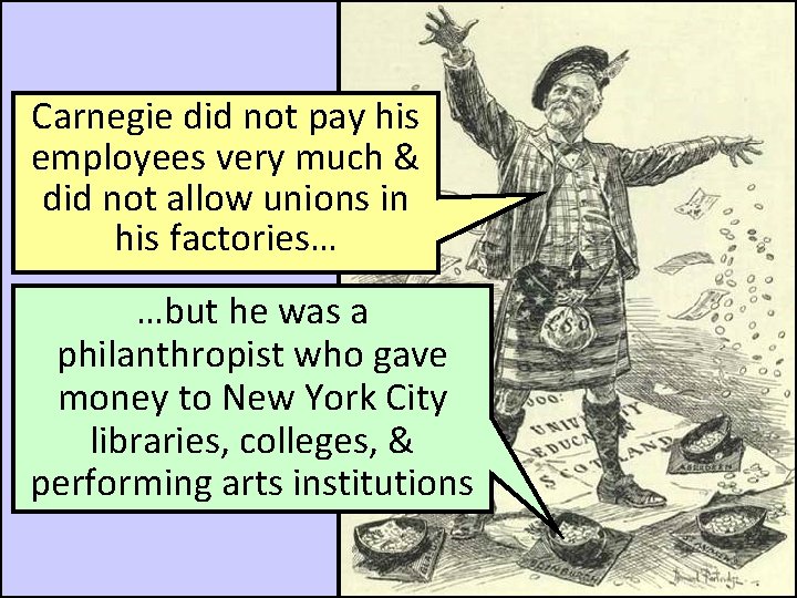 Andrew Carnegie’s Carnegie did not pay his rise from a very poormuch & employees