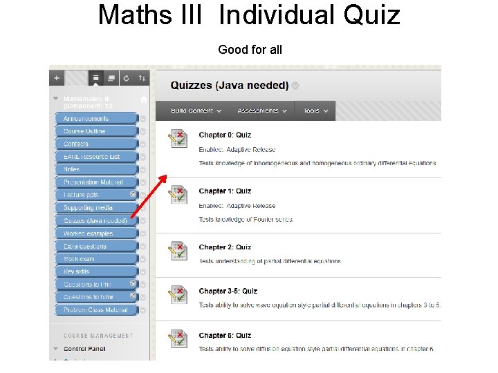 Maths III Individual Quiz Good for all 