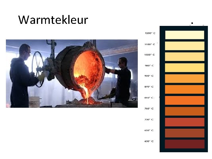 Warmtekleur . 