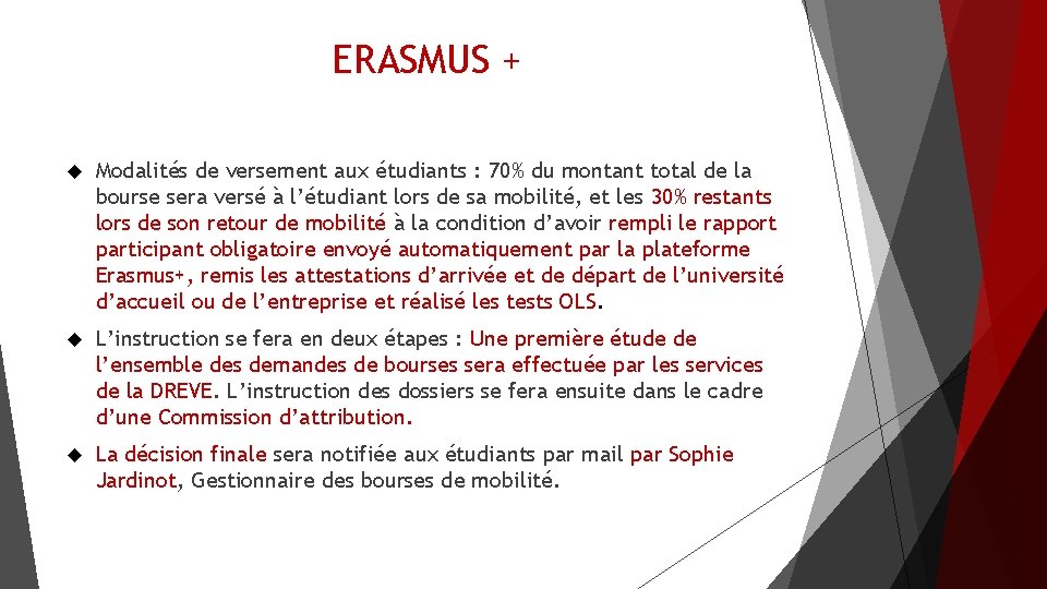 Mobilit Internationale 2018 2019 Sommaire Vos Interlocuteurs Informations