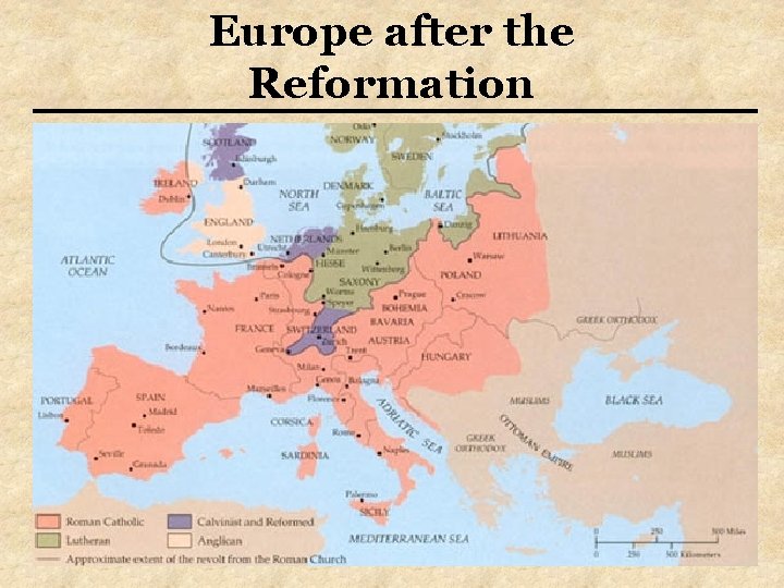 Europe after the Reformation 