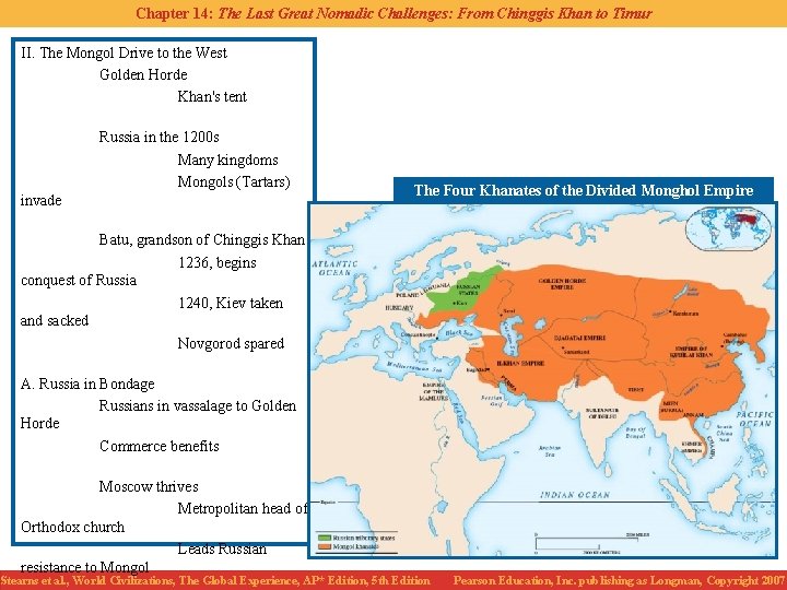 Chapter 14: The Last Great Nomadic Challenges: From Chinggis Khan to Timur II. The