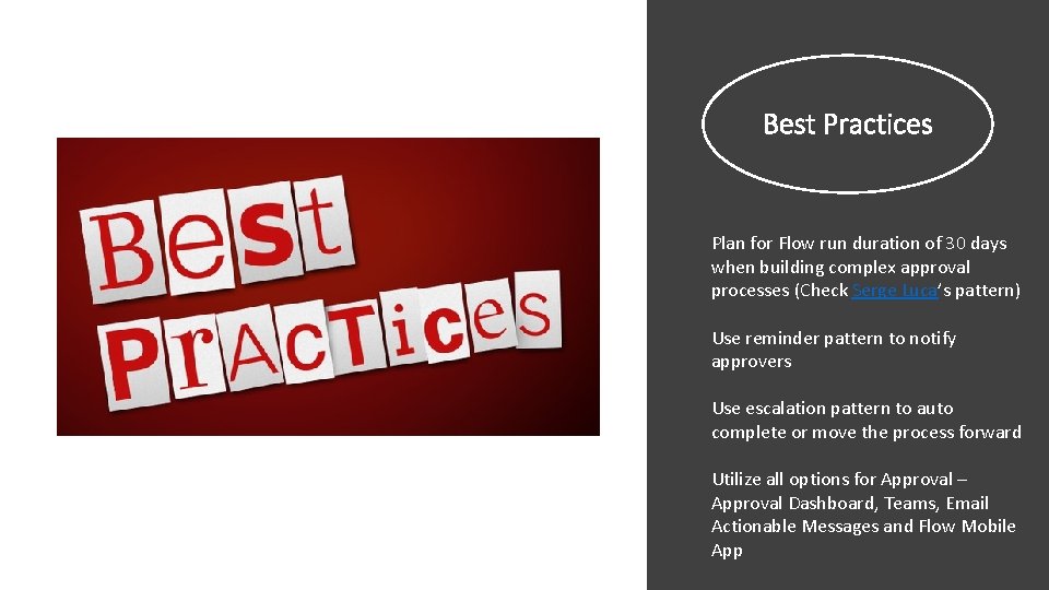 Best Practices Plan for Flow run duration of 30 days when building complex approval Best Practices Plan for Flow run duration of 30 days when building complex approval