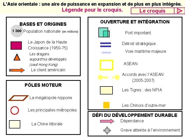 L’Asie orientale : une aire de puissance en expansion et de plus en plus