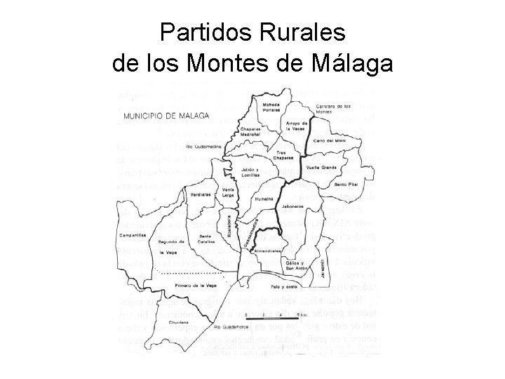 Partidos Rurales de los Montes de Málaga 
